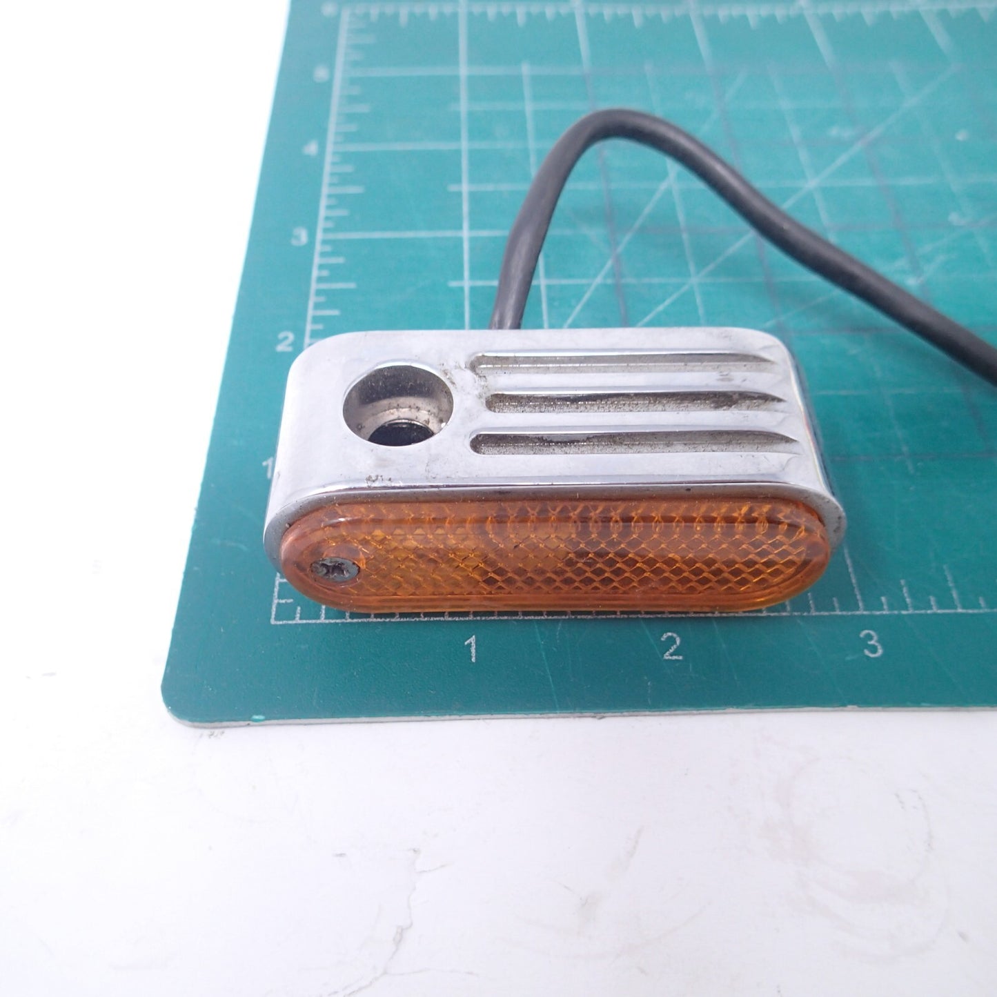 HARLEY DAVIDSON FXSTS FLSTS DYNA SOFTAIL SPRINGER CHROME BOX CHOPPER TURN SIGNAL