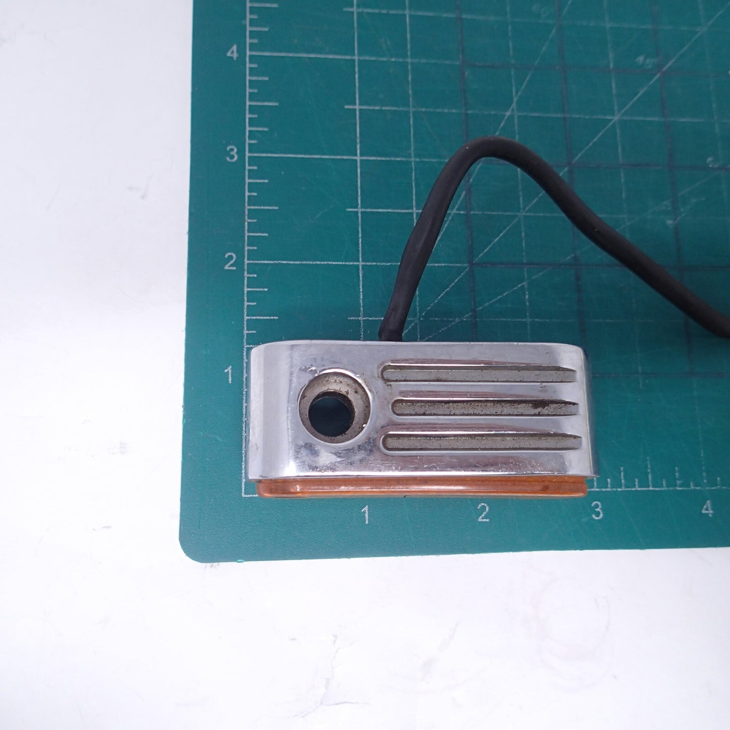 HARLEY DAVIDSON FXSTS FLSTS DYNA SOFTAIL SPRINGER CHROME BOX CHOPPER TURN SIGNAL