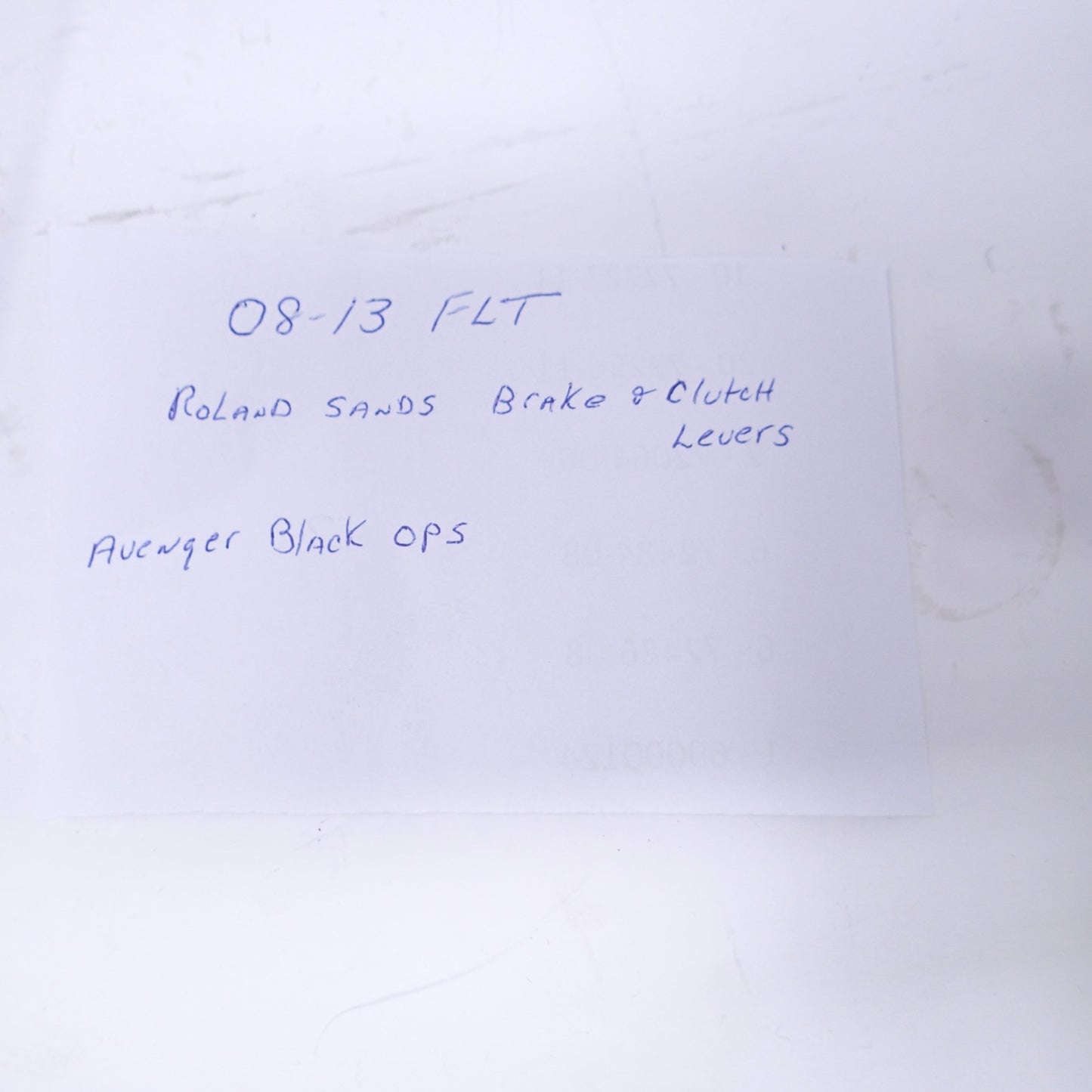 Roland Sands for Harley 08-13 FLT ROLAND SANDS Brake Clutch Levers Avenger Black