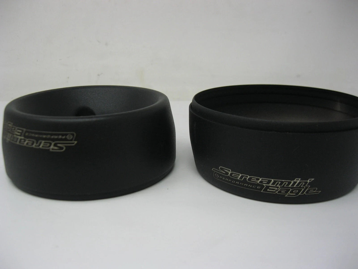 Harley-Davidson New 18+ Fat Bob 4.5" Cannon Muffler End Caps Black 65100122