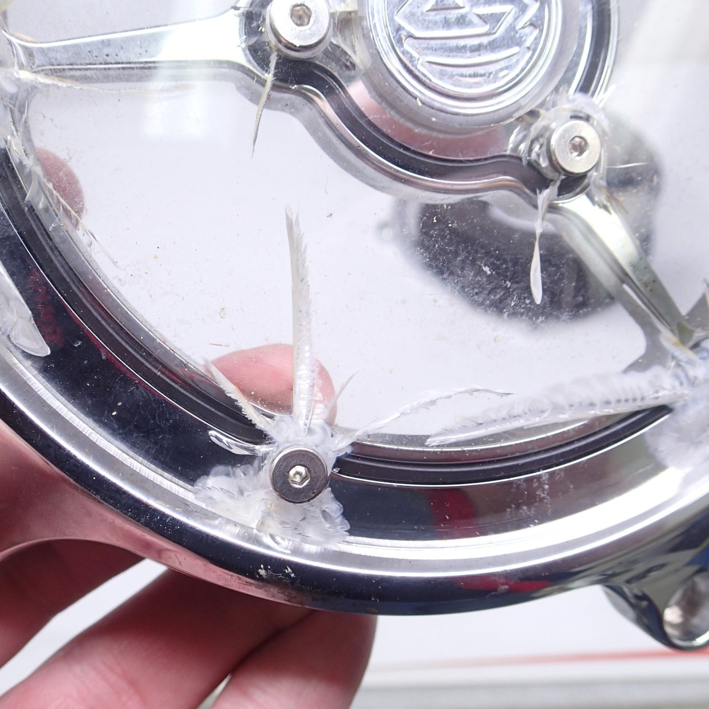 Chrome Air Cleaner Intake Filter For Harley Dyna Softail Deluxe FLSTN Road PARTS