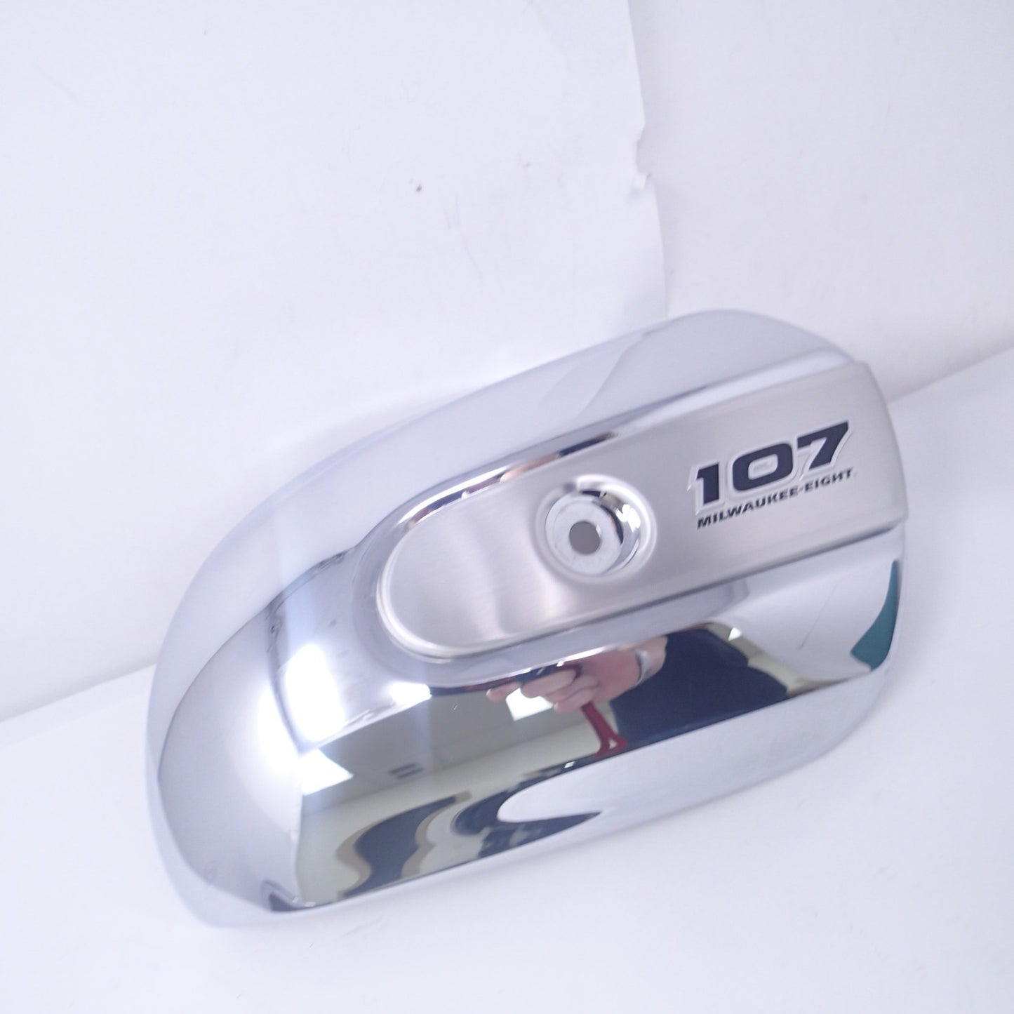 OEM HARLEY DAVIDSON 107 MILWAUKEE EIGHT AIR CLEANER Chrome