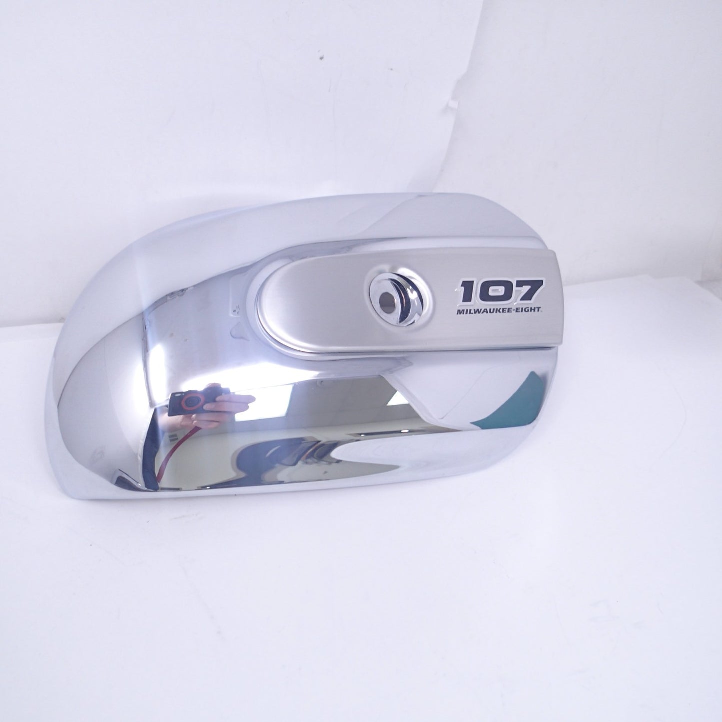 OEM HARLEY DAVIDSON 107 MILWAUKEE EIGHT AIR CLEANER Chrome