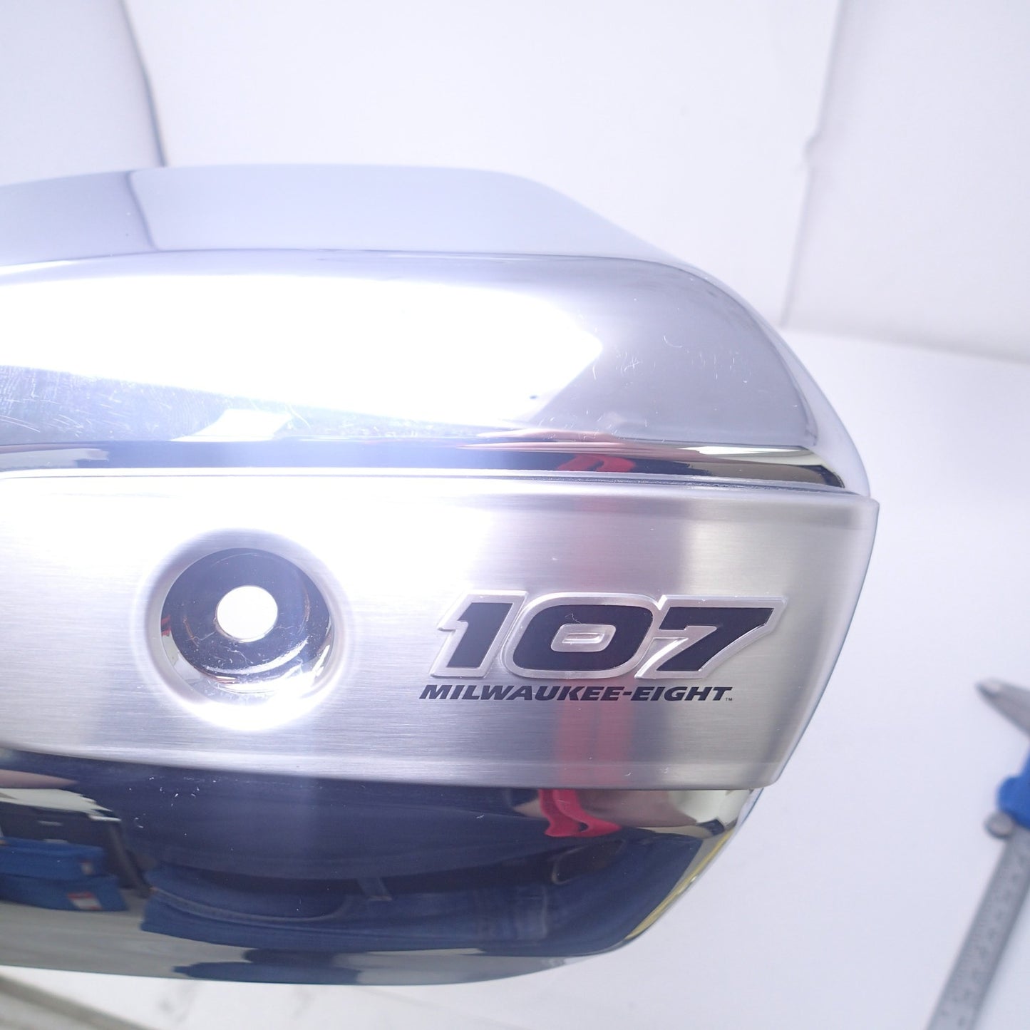 OEM HARLEY DAVIDSON 107 MILWAUKEE EIGHT AIR CLEANER Chrome