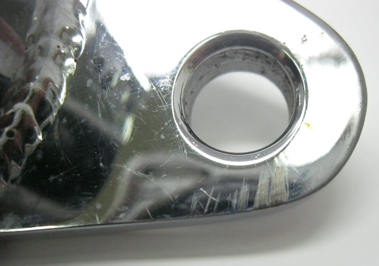 Chrome Rear End Cap for Harley-Davidson Swing Arm (Year-Model Fitment Unknown)