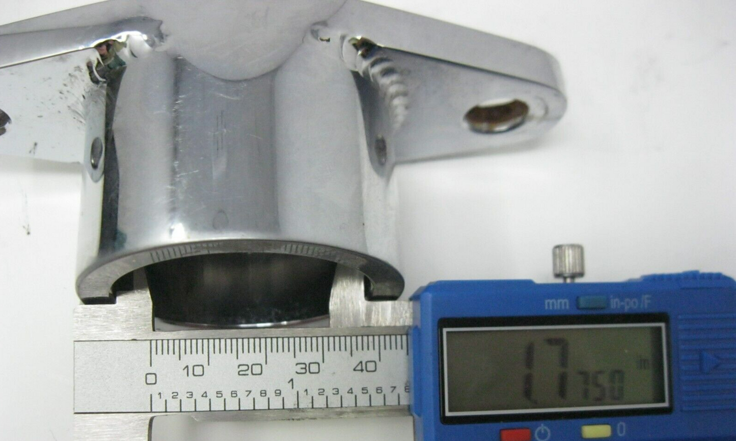 Chrome Rear End Cap for Harley-Davidson Swing Arm (Year-Model Fitment Unknown)