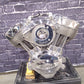 MOTORCYCLE S&S X-wedge Engine, 124 cubic inch. Mockup engine. Garage art