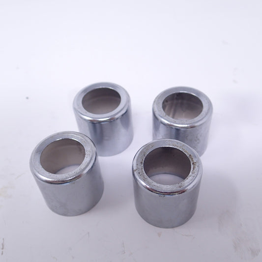4 CHROME PUSH ROD COVER SPRING RETAINERS HARLEY DAVIDSON XL 1957-1989 17945-36B