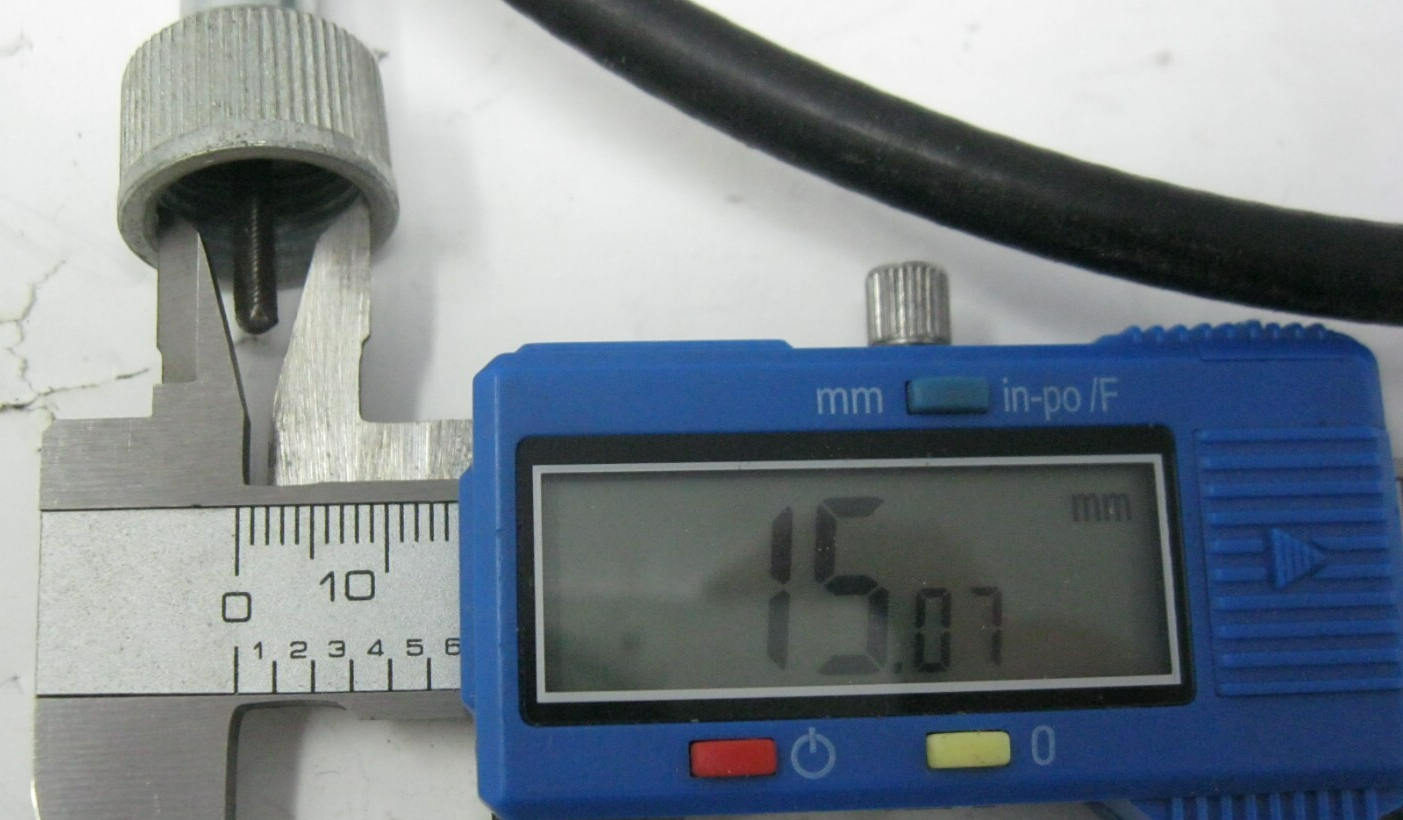 Appx. 35" Speedometer Drive Cable for 62-83 Harley-Davidson