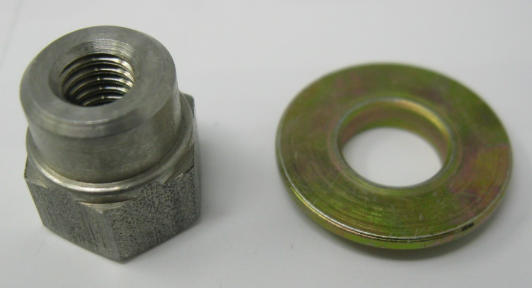 Harley-Davidson Nut Spacer & Step Washer ONLY from Snail Horn Kit 69060-90F