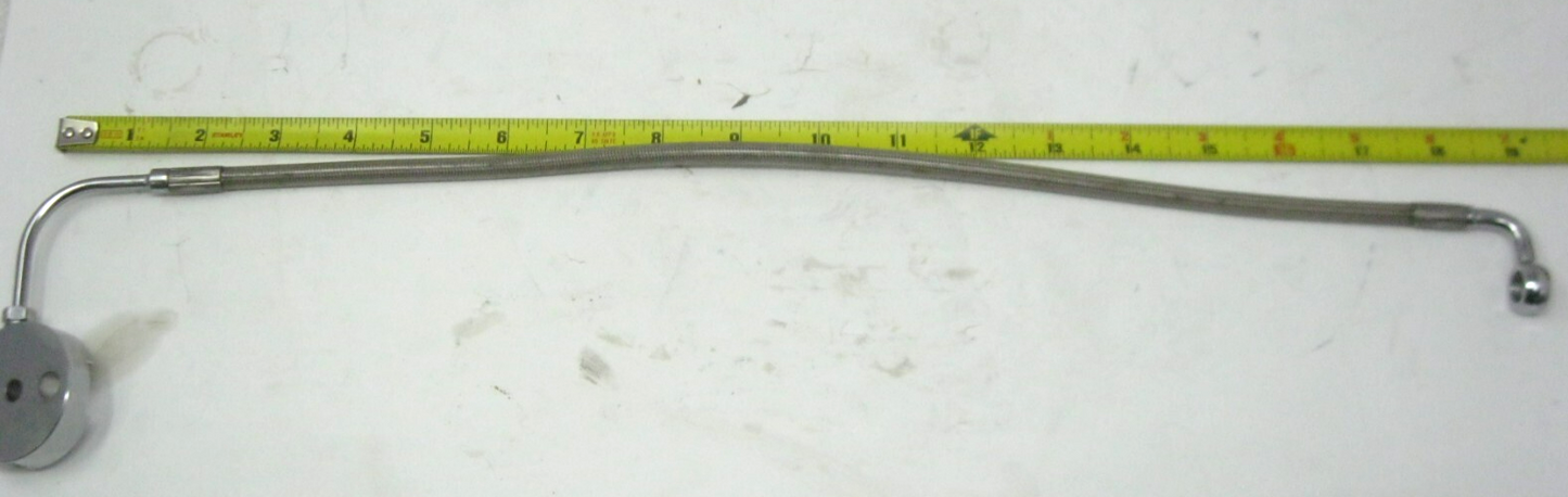 Magnum 19" (Bend to Bend) Braided Brake Line for Harley (Unknown Fitment)