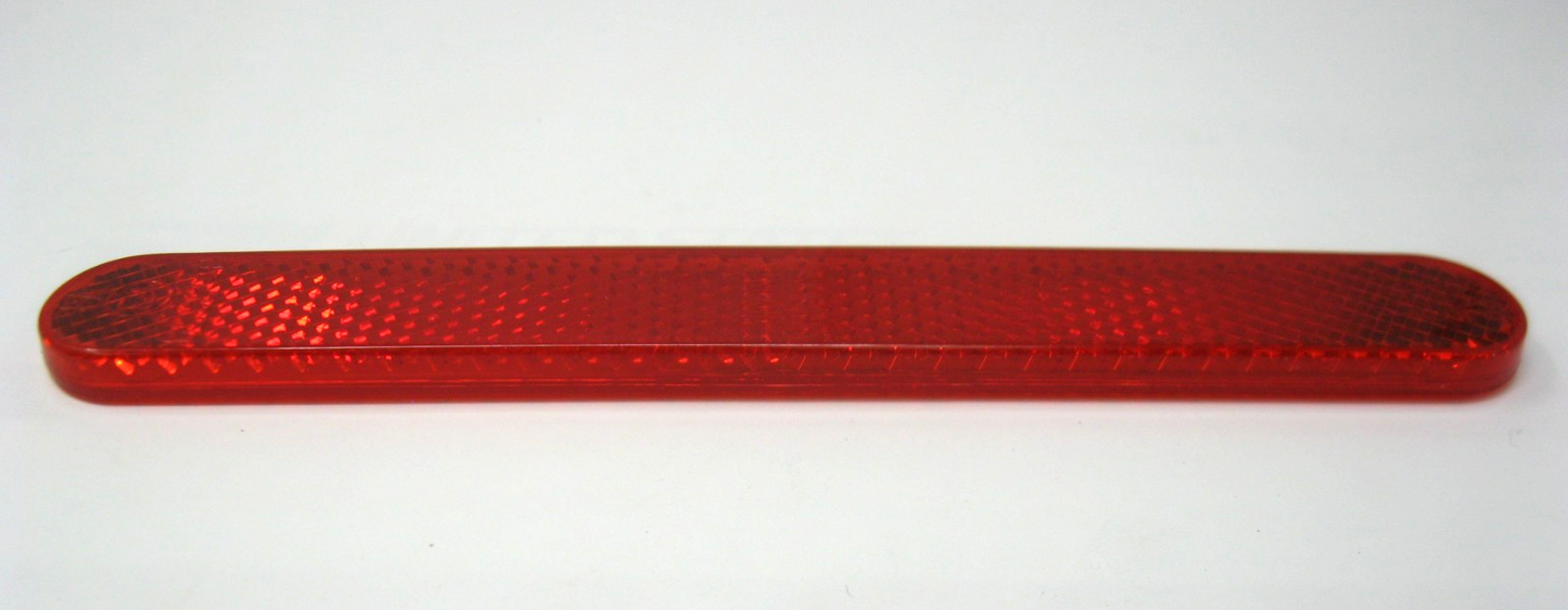 Harley-Davidson OEM 07 & Later Oblong Red Reflector (Tape Soiled) 69490-07