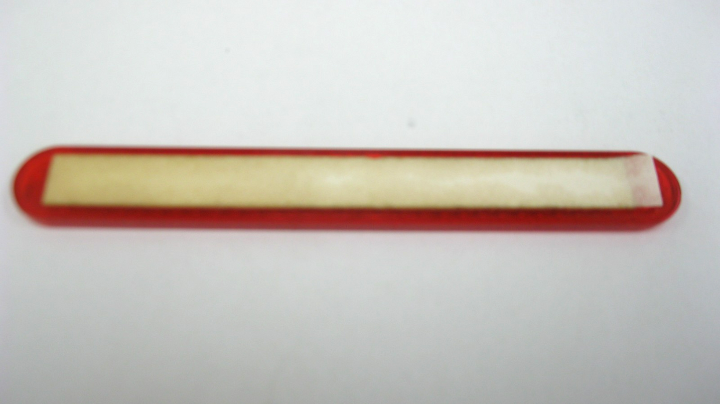 Harley-Davidson OEM 07 & Later Oblong Red Reflector (Tape Soiled) 69490-07