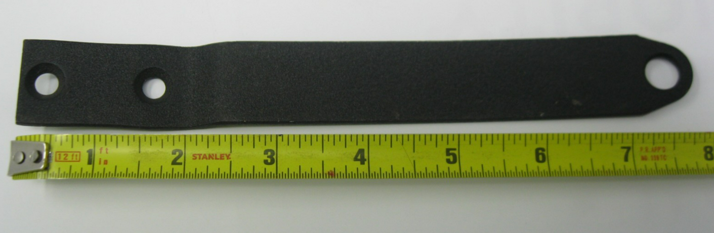Appx. 8" Black Wrinkle Finish Seat Bracket for Harley-Davidson Models