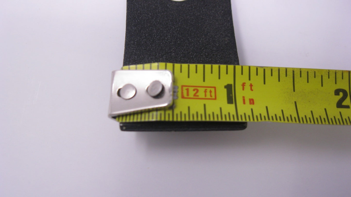 Appx. 8" Black Wrinkle Finish Seat Bracket for Harley-Davidson Models