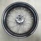 Harley-Davidson Dyna REAR WHEEL 17x4.5 Black FOR PARTS missing SPOKES