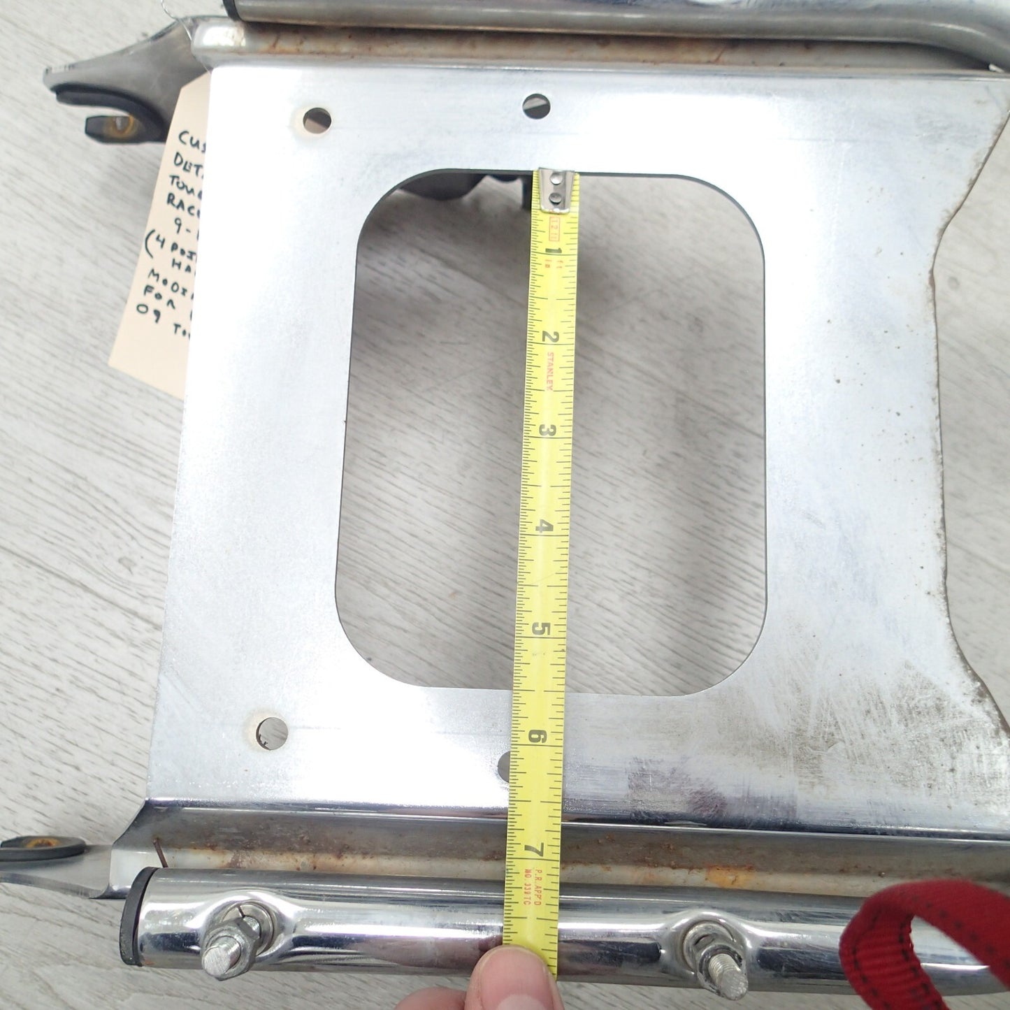 CUSTOM DETACHABLE TOUR PAC RACK 9-13 TOURING 4 POINT for PRE 09 TOURPAK