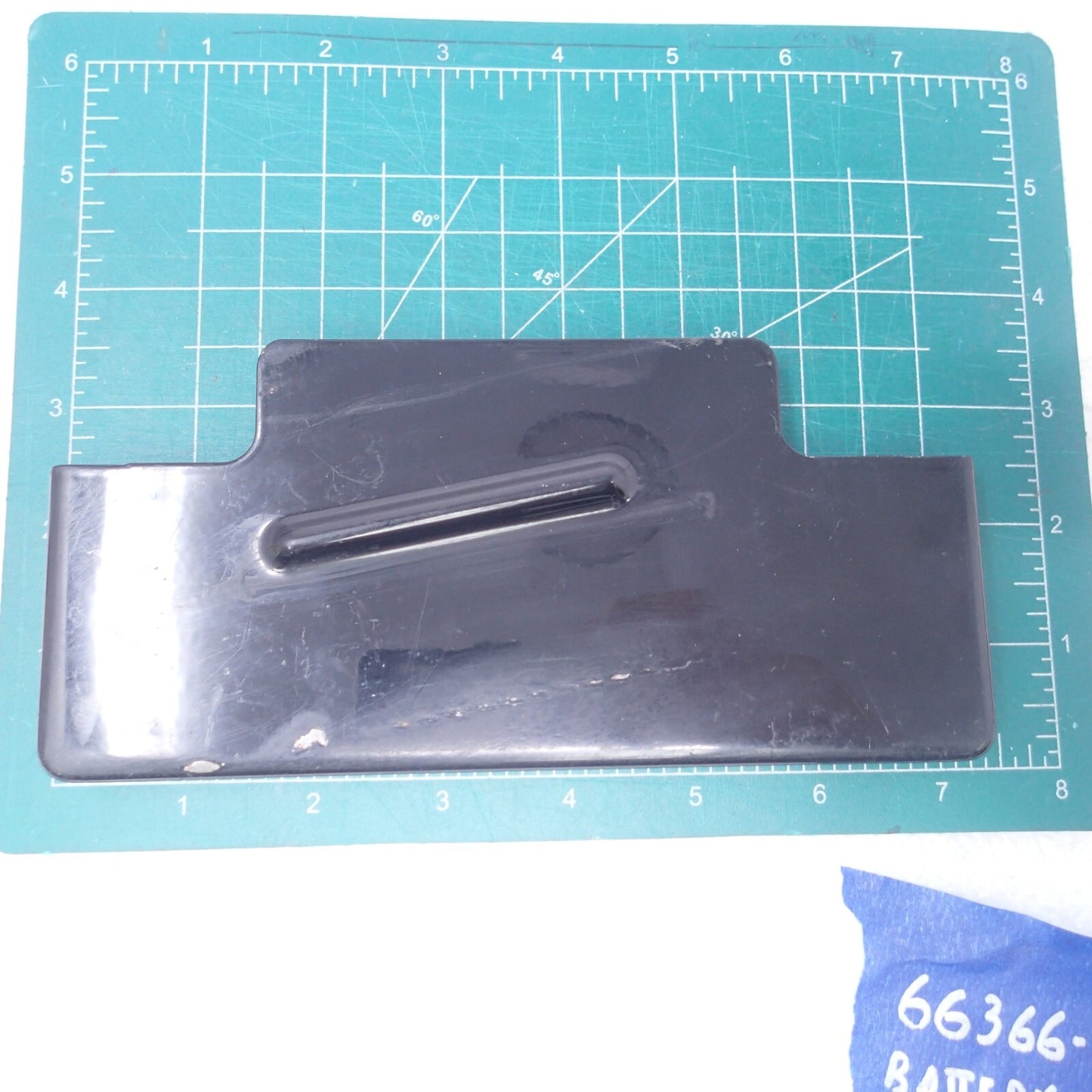 Harley Davidson Dyna Super Glide & Low Rider Black Battery Box Top Cover Lid