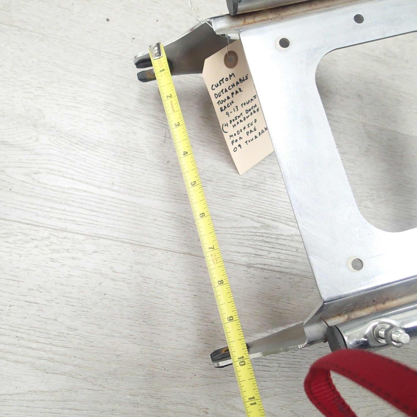 CUSTOM DETACHABLE TOUR PAC RACK 9-13 TOURING 4 POINT for PRE 09 TOURPAK