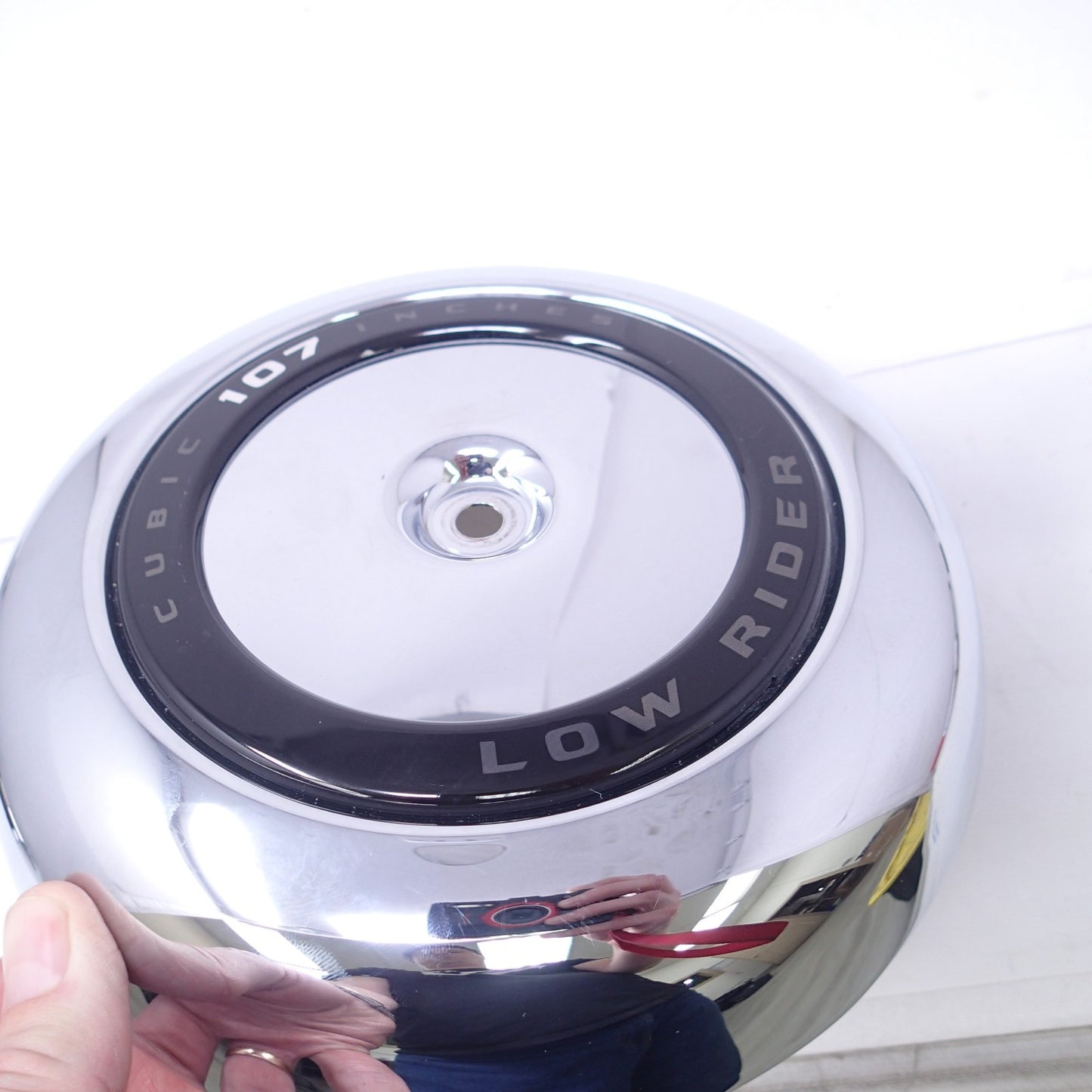 HARLEY DAVIDSON LOW RIDER 107 MILWAUKEE EIGHT CHROME AIR CLEANER ASSEMBLY