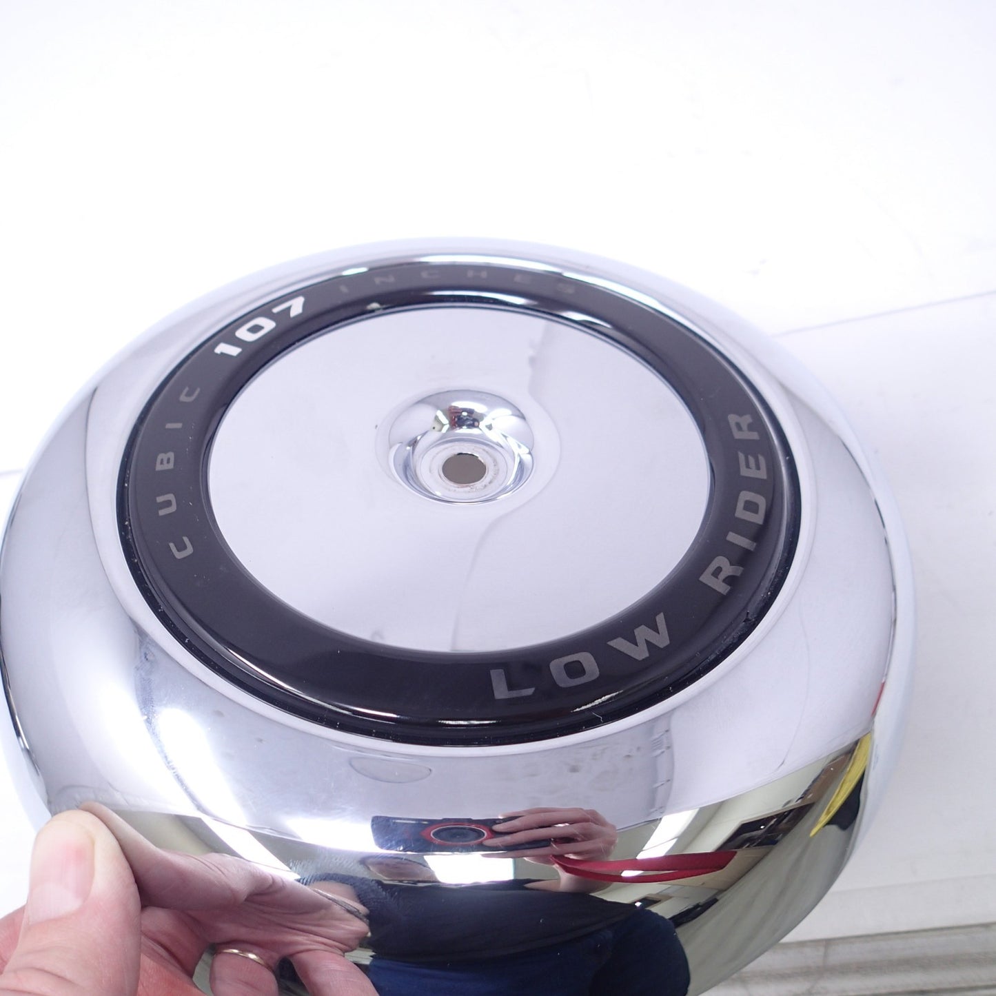 HARLEY DAVIDSON LOW RIDER 107 MILWAUKEE EIGHT CHROME AIR CLEANER ASSEMBLY