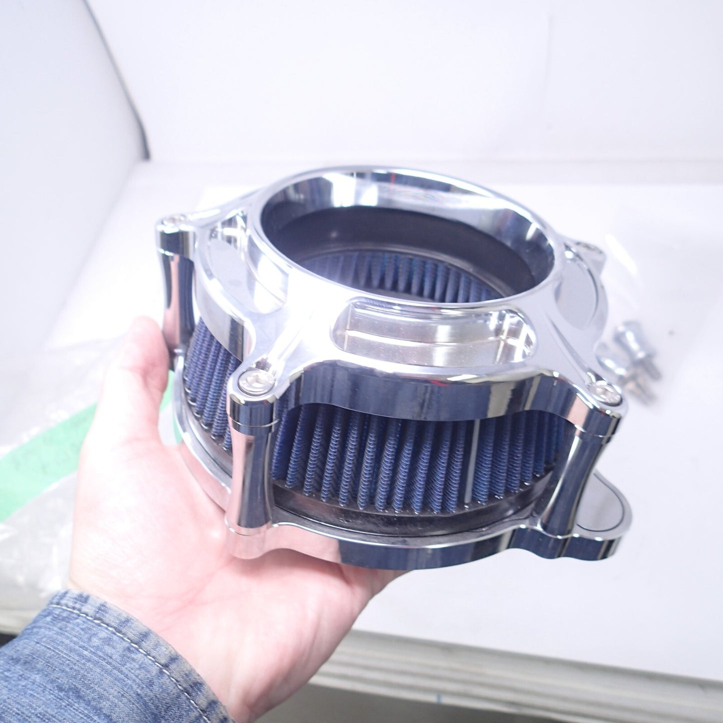 Air Cleaner Intake Filter For Harley Touring Touring 2017+ missing glass
