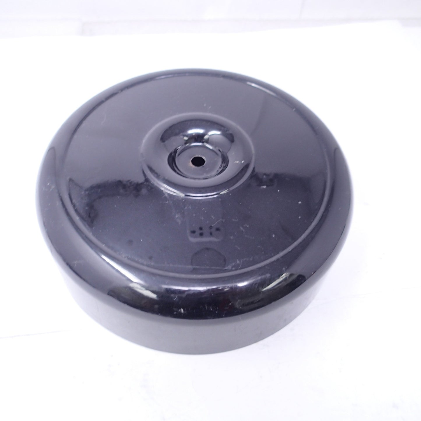 8" round carb air cleaner cover black Harley Evo FXR Softail FL Dyna XL FXRT