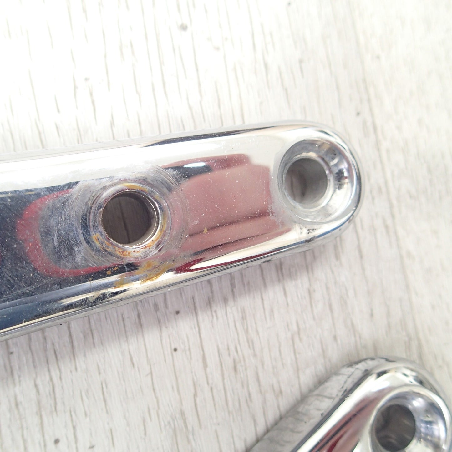 2002 Harley FLSTC Softail Heritage Rear Fender Chrome Braces 59955-00 59954-00