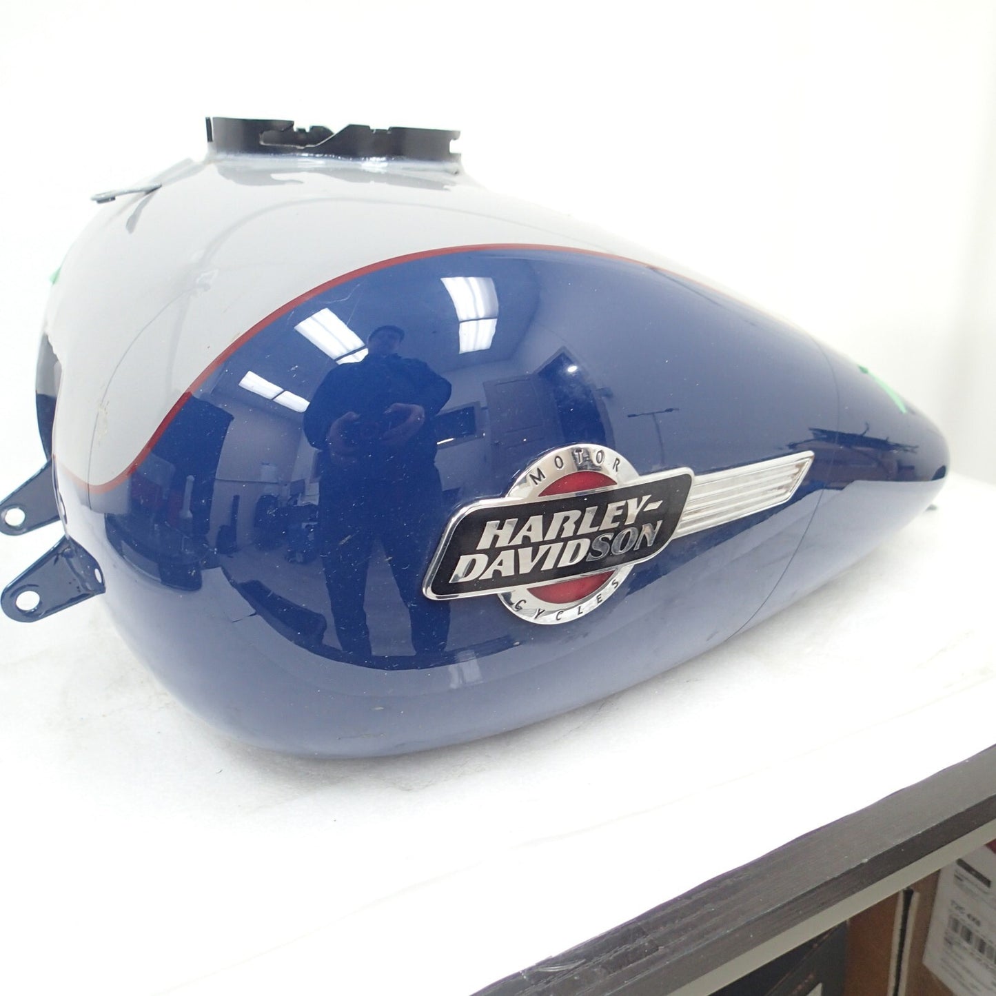Billiard blue Gray Gas Tank FLHTK Limited Ultra Emblems Harley 2023 61001056EXK