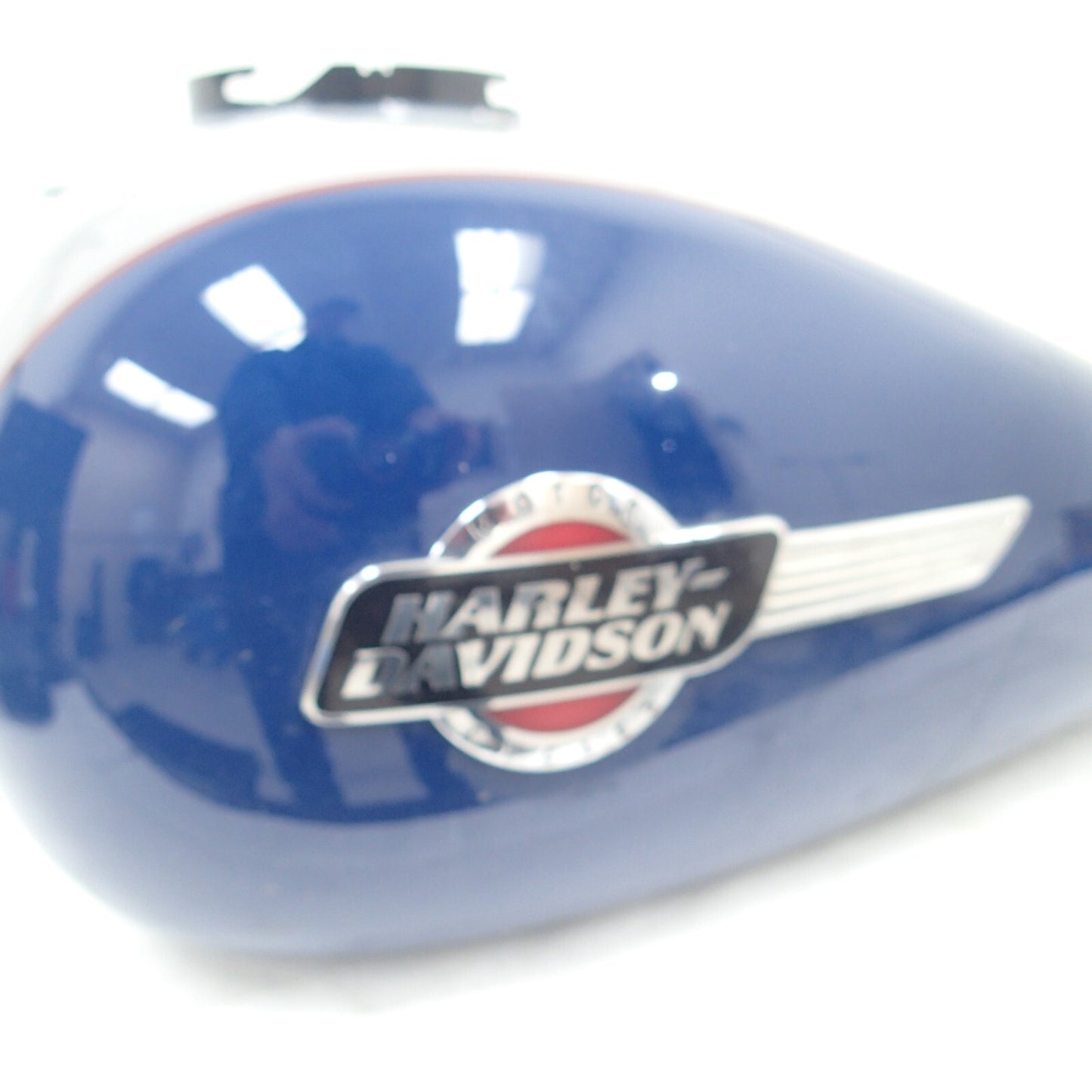 Billiard blue Gray Gas Tank FLHTK Limited Ultra Emblems Harley 2023 61001056EXK