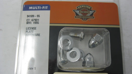 Harley-Davidson License Plate Hardware - New - 94109-95