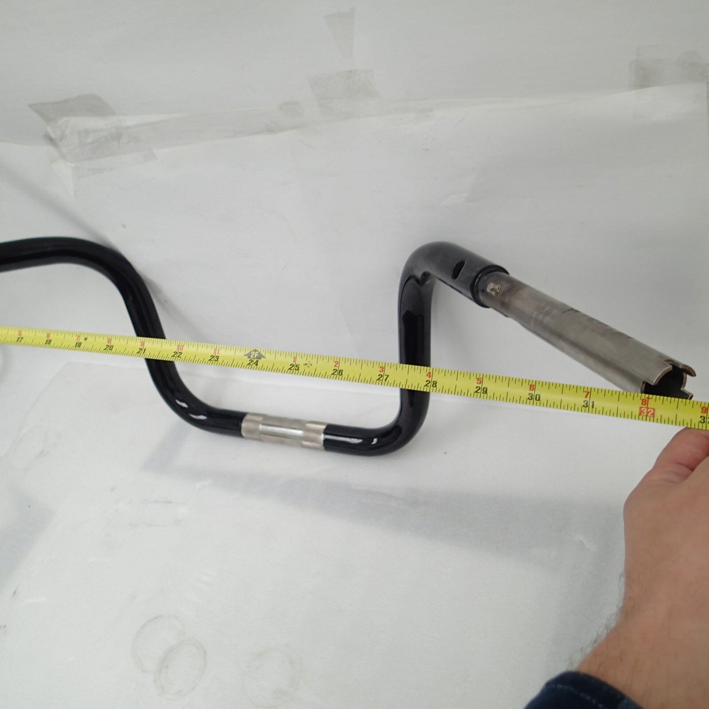 2015-2023 HARLEY-DAVIDSON GLOSS BLACK HANDLE BARS STOCK OEM (55800332)