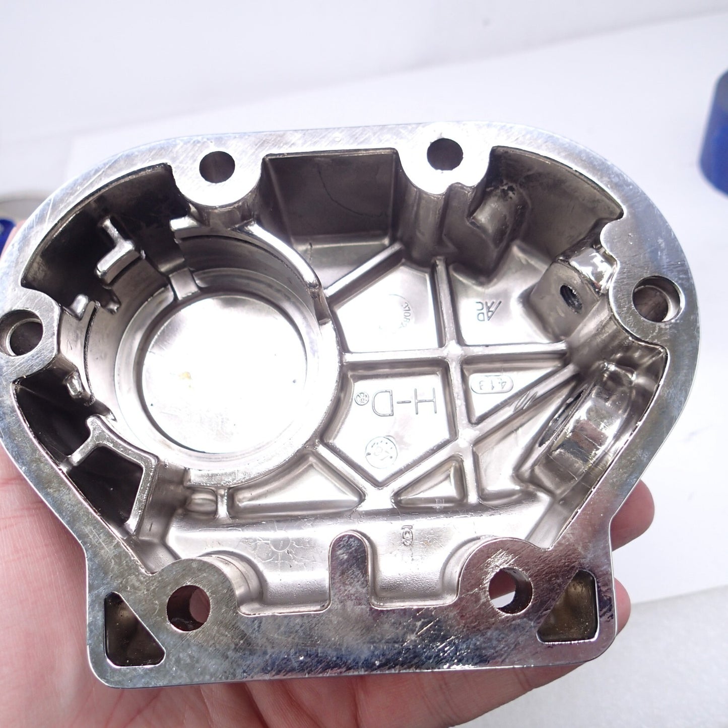 TRANSMISSION END COVER HARLEY FATBOY DYNA HERITAGE REPLACES OE 37105-87A rusty