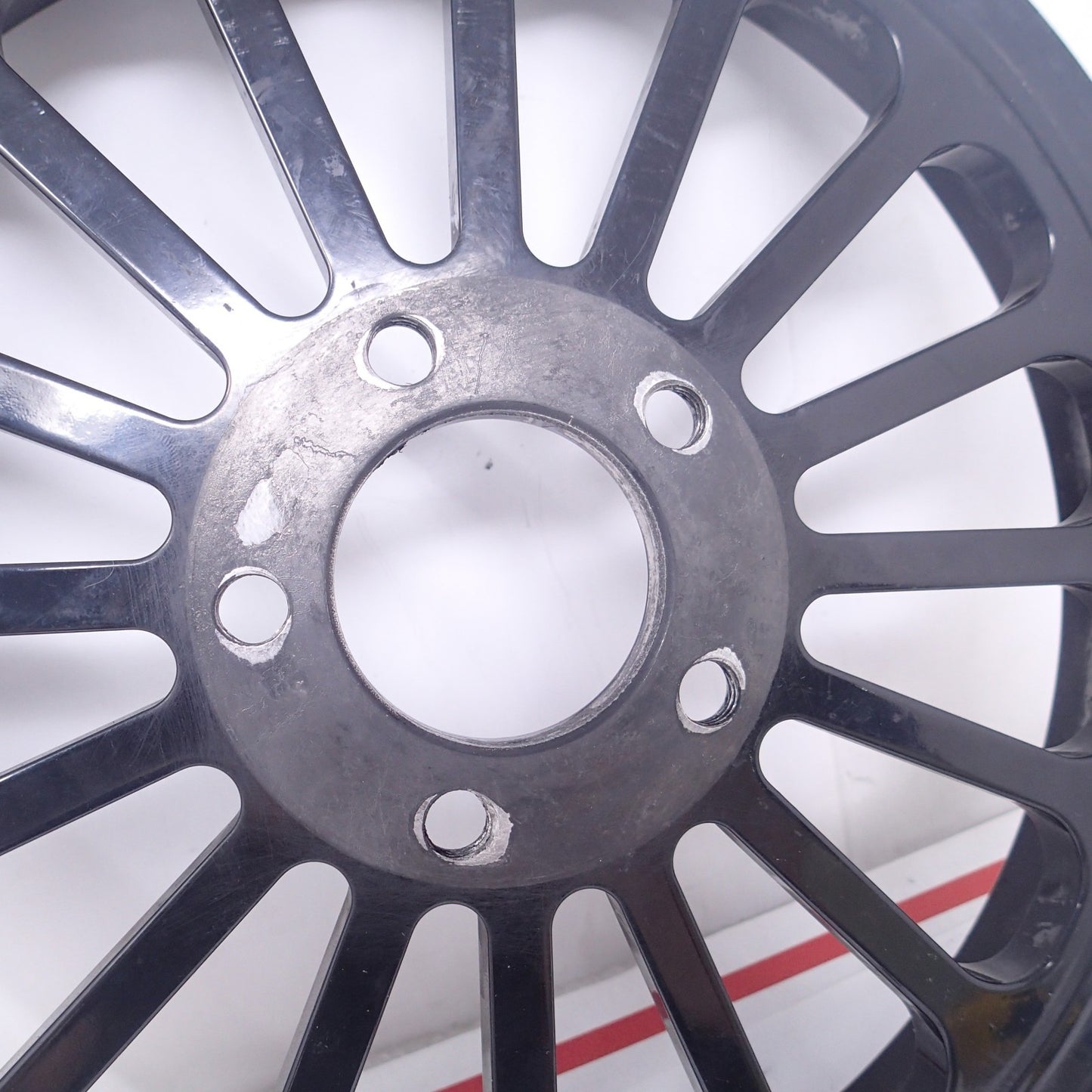 DNA Super Spoke Black 66 T 1" Rear Pulley 07-23 Softail Heritage Deluxe Harley