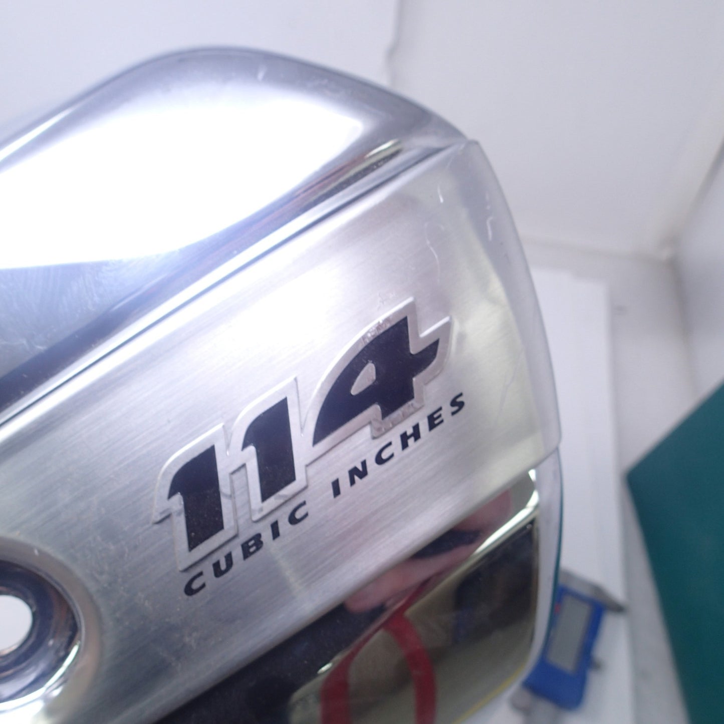 Harley Davidson OEM 114 Chrome Air Cleaner Silver 114 Insert