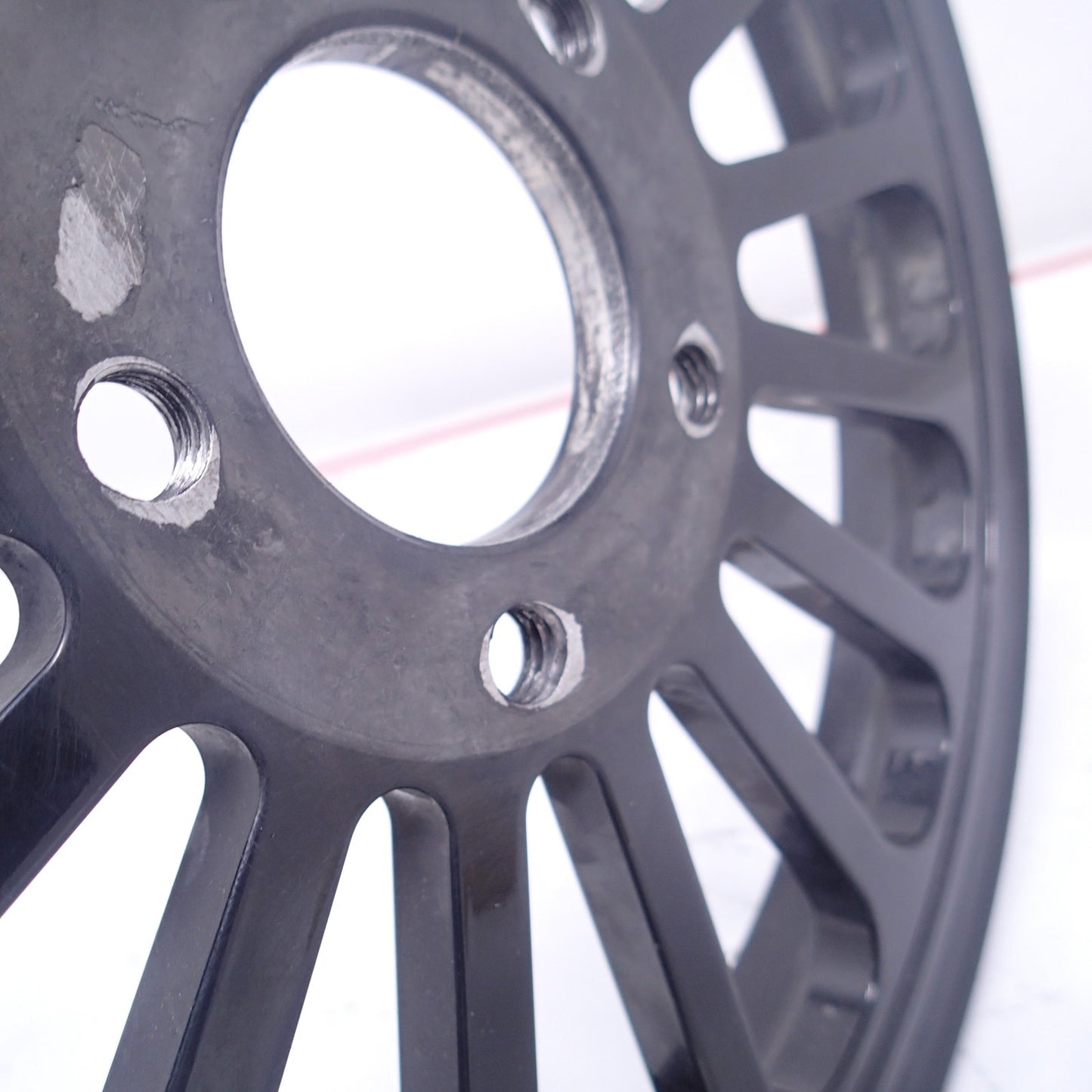 DNA Super Spoke Black 66 T 1" Rear Pulley 07-23 Softail Heritage Deluxe Harley