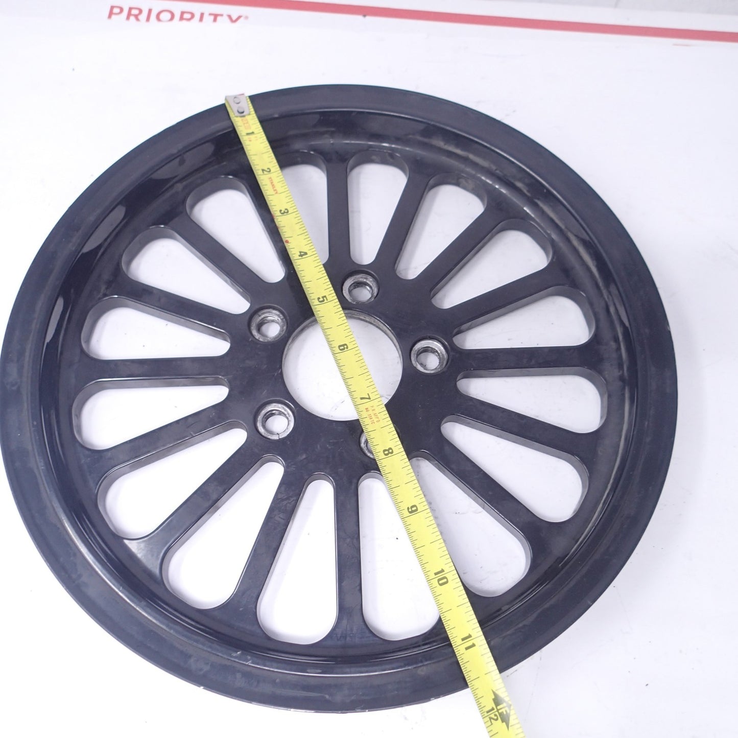 DNA Super Spoke Black 66 T 1" Rear Pulley 07-23 Softail Heritage Deluxe Harley