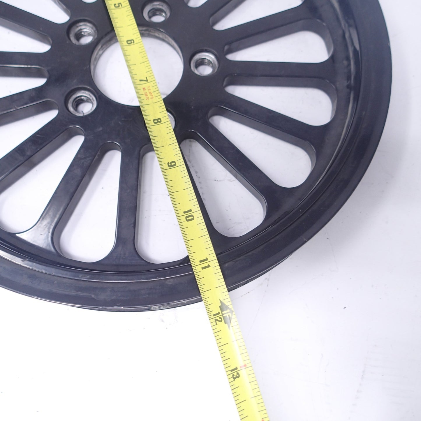 DNA Super Spoke Black 66 T 1" Rear Pulley 07-23 Softail Heritage Deluxe Harley