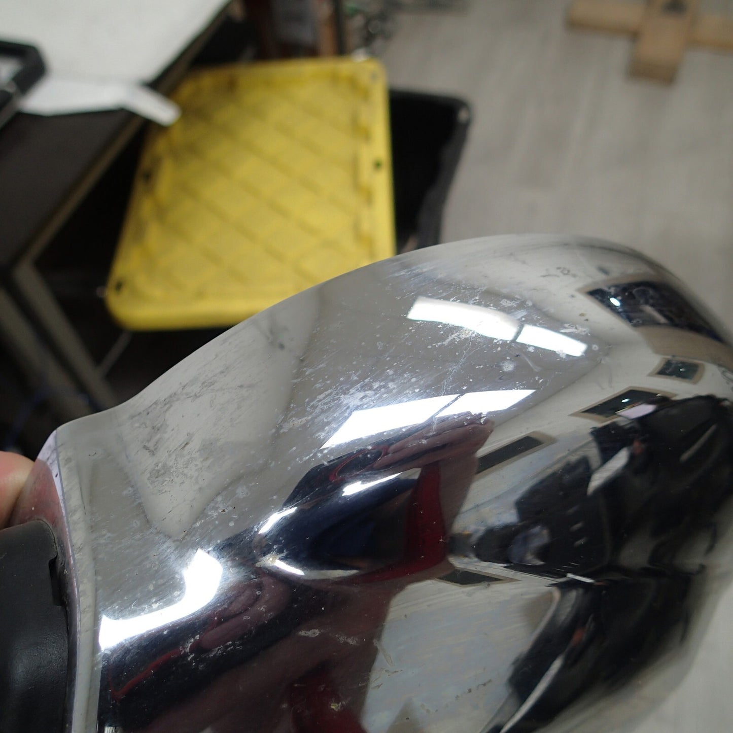 HARLEY DAVIDSON TOURING FLH SOFTAIL CHROME 103 AIR CLEANER COVER 61300273