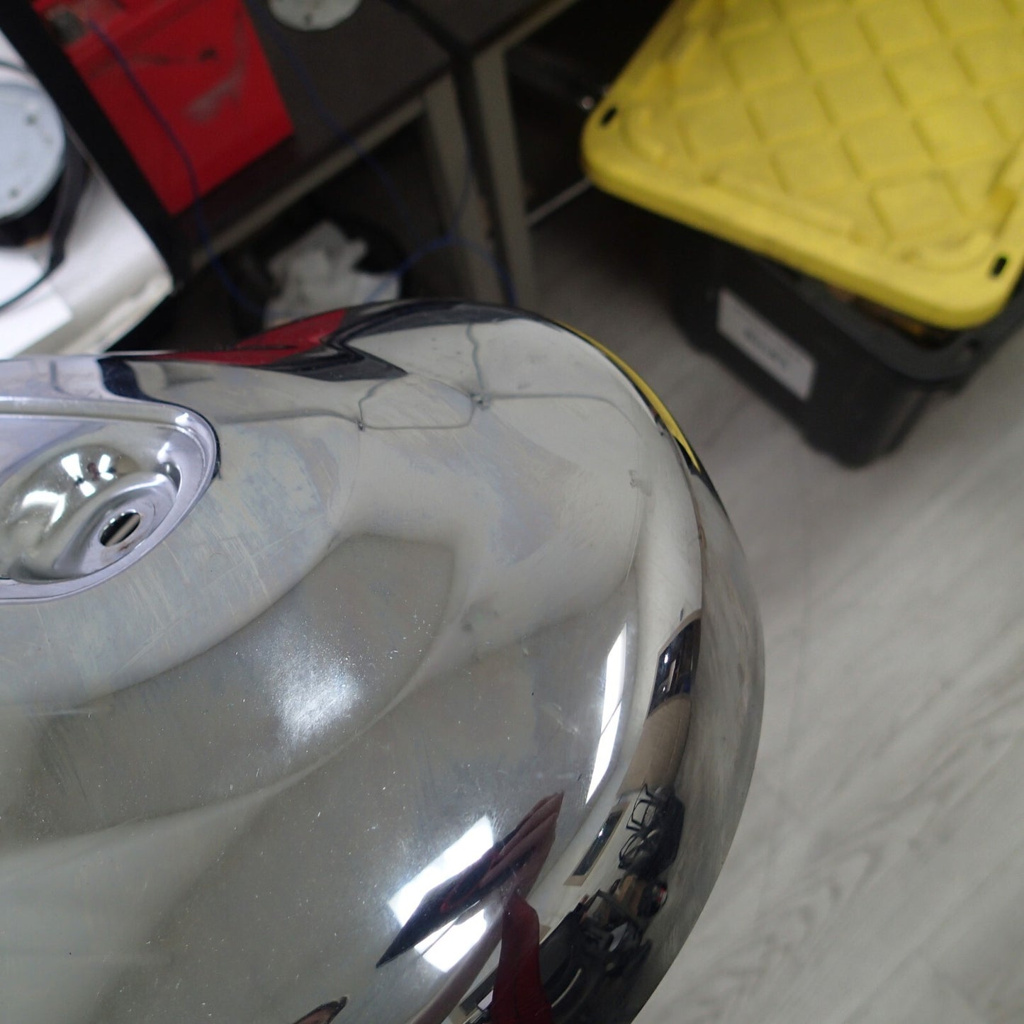 HARLEY DAVIDSON TOURING FLH SOFTAIL CHROME 103 AIR CLEANER COVER 61300273