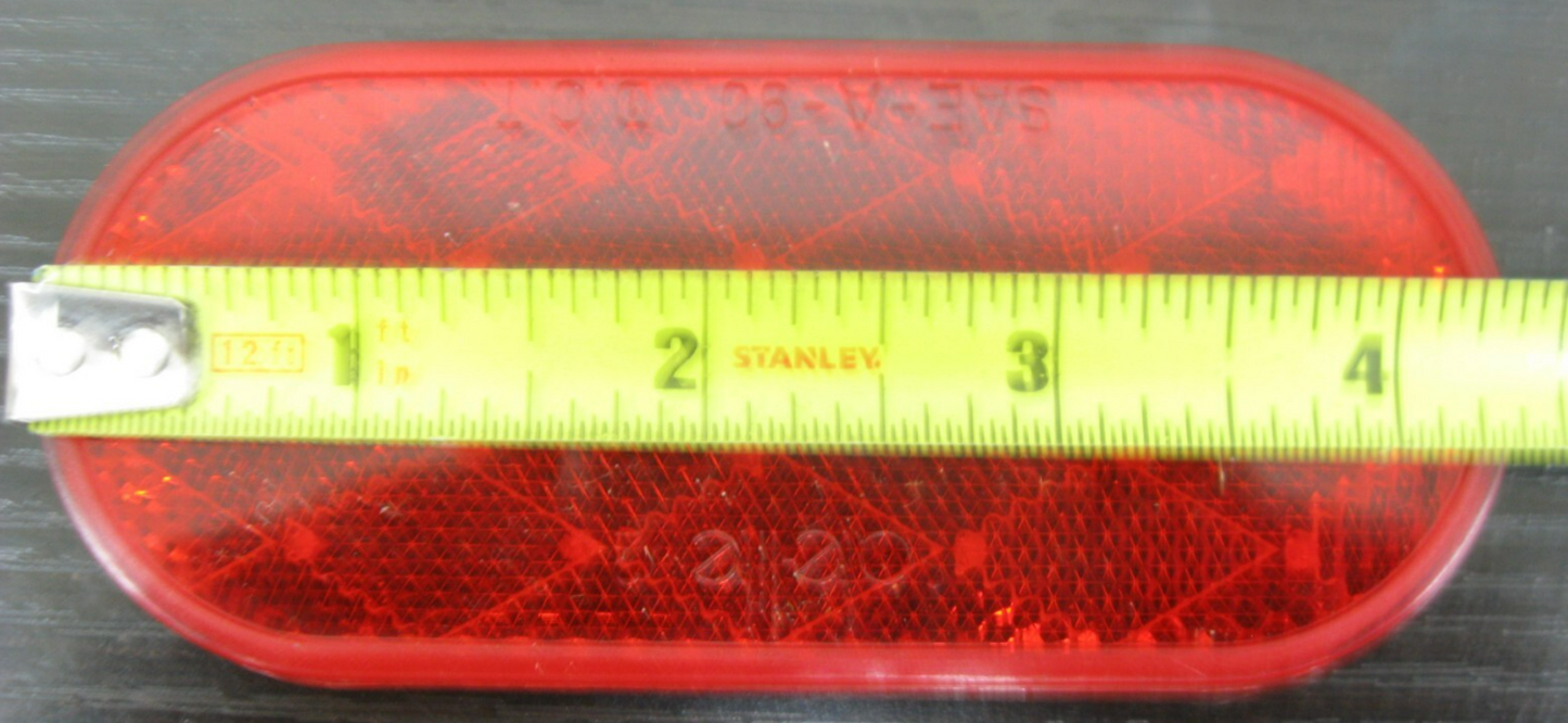 Grote Oval Reflector - NOS - No OEM Packaging - No Hardware 41042