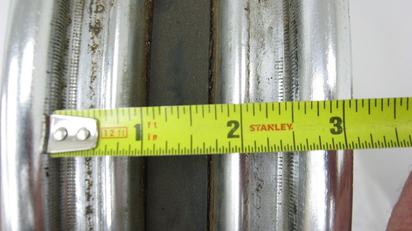 Harley 19 x 2.5" 40 Spoke Duel Rotor Rim 43001-79 Mounted on Unknown Hub