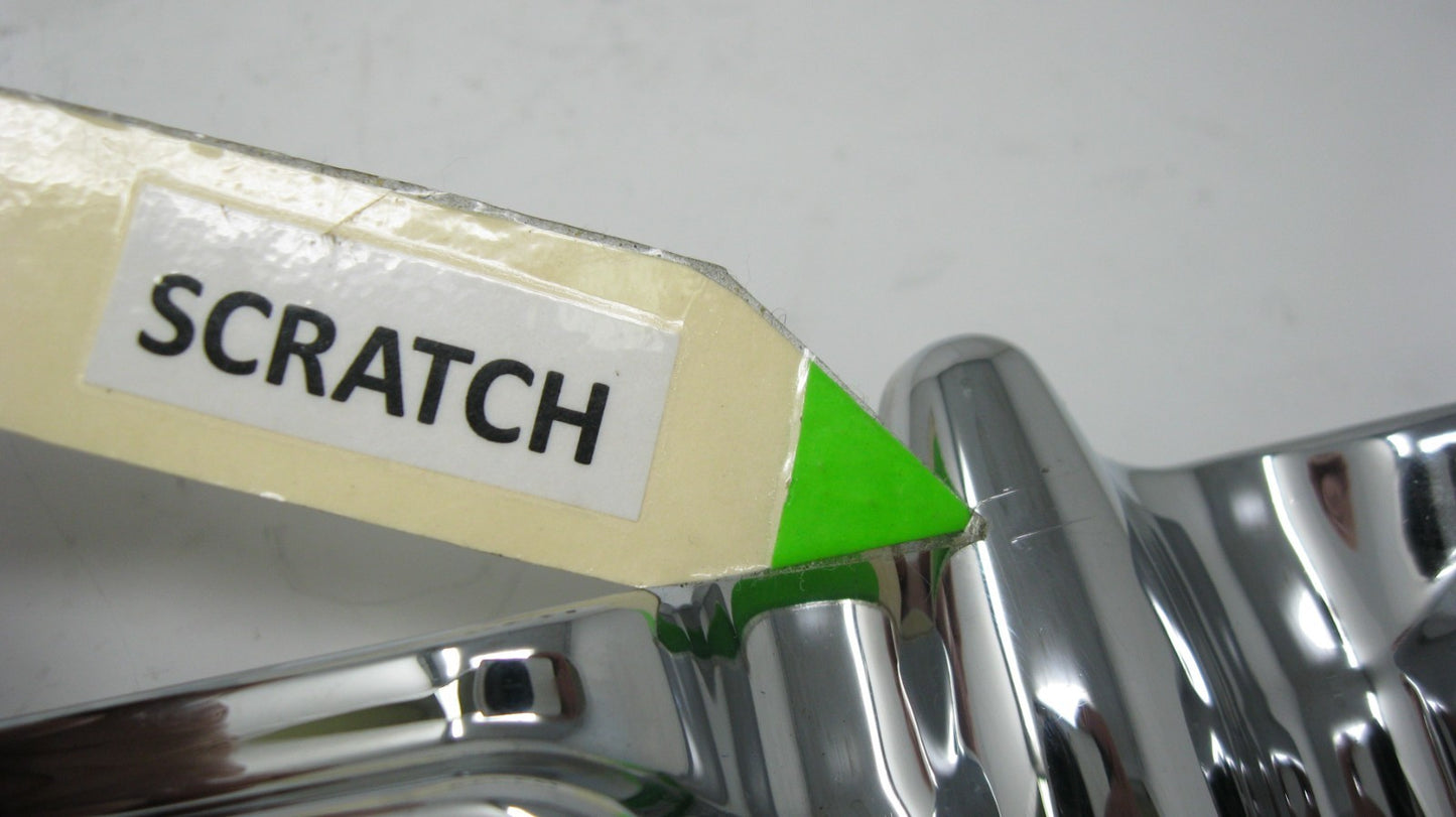 Unbranded Chrome 08 FLSTF Chrome Tappet/Lifter Block Accent Trim (Bracket Bent)