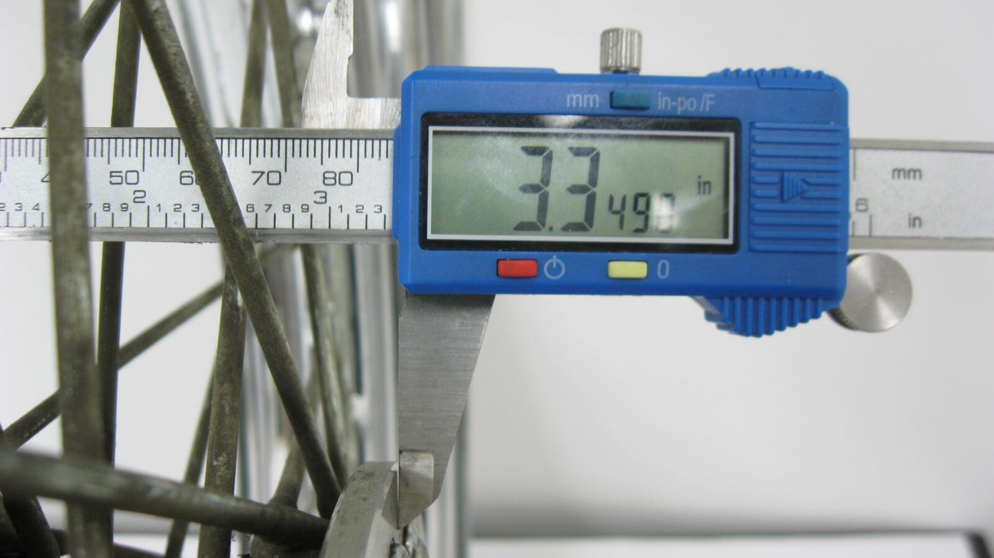 Harley 19 x 2.5" 40 Spoke Duel Rotor Rim 43001-79 Mounted on Unknown Hub