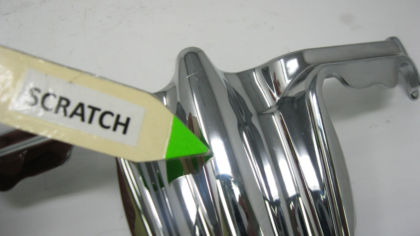 Unbranded Chrome 08 FLSTF Chrome Tappet/Lifter Block Accent Trim (Bracket Bent)