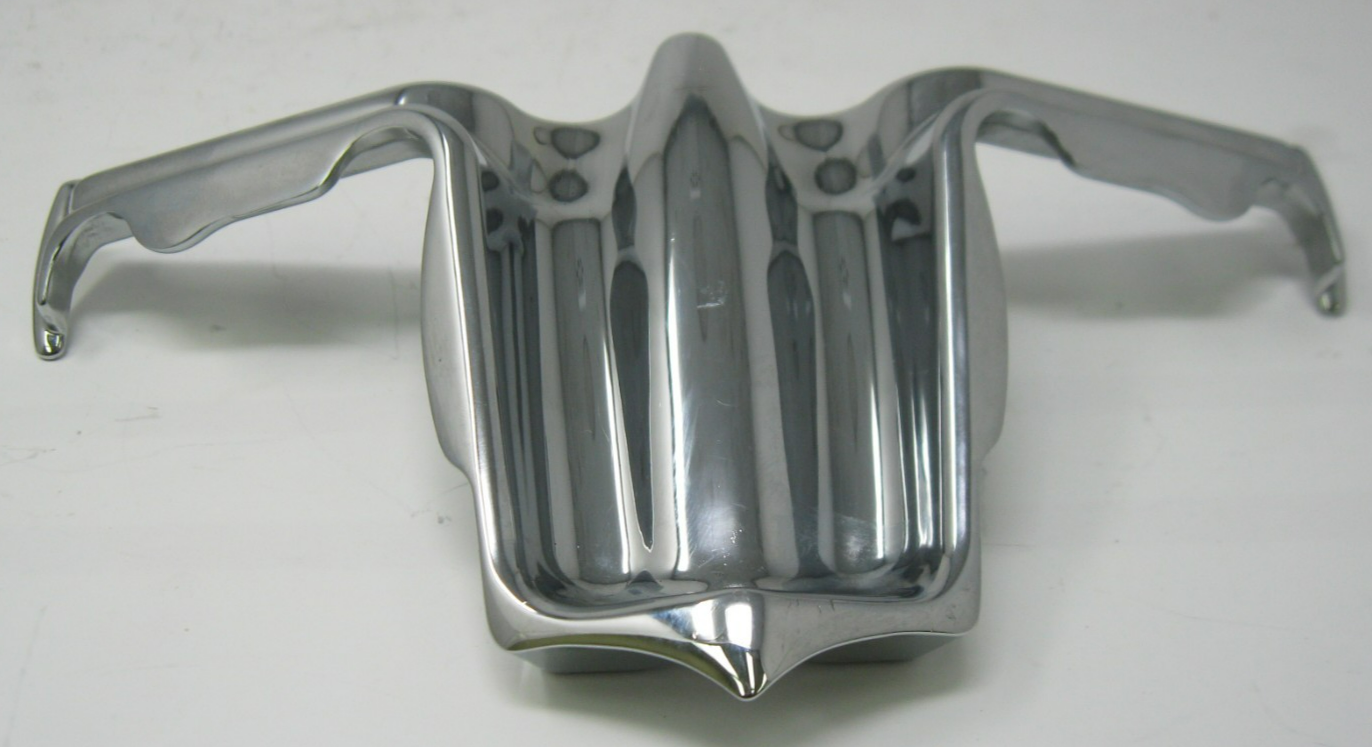 Unbranded Chrome 08 FLSTF Chrome Tappet/Lifter Block Accent Trim (Bracket Bent)
