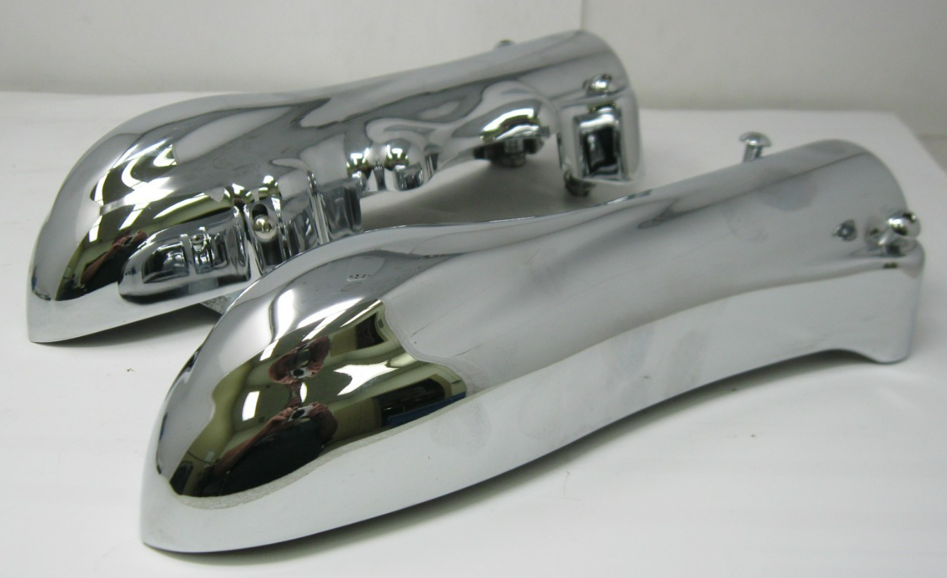 Kuryakyn Chrome 08 & Later FLST (Except Springer) Lower Leg Covers 8634