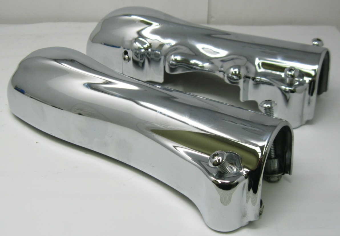 Kuryakyn Chrome 08 & Later FLST (Except Springer) Lower Leg Covers 8634