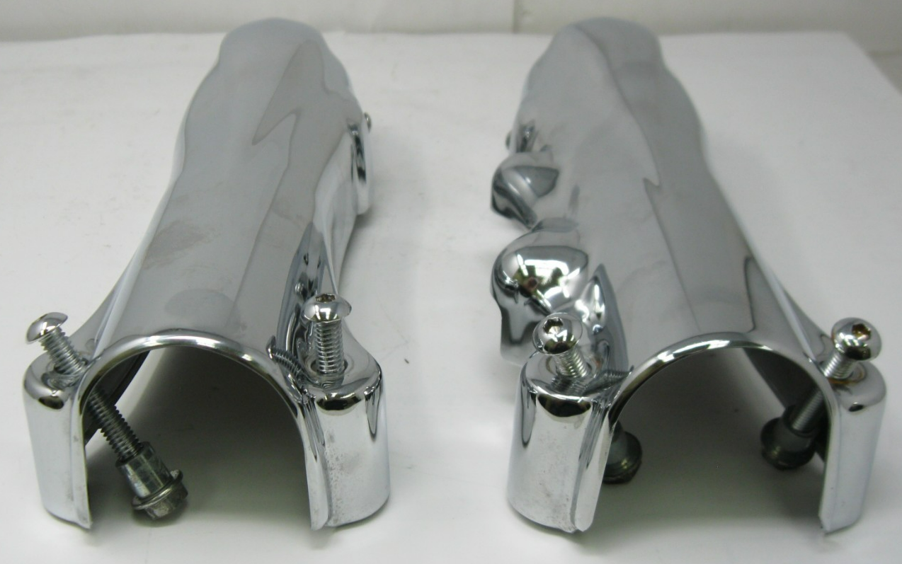 Kuryakyn Chrome 08 & Later FLST (Except Springer) Lower Leg Covers 8634