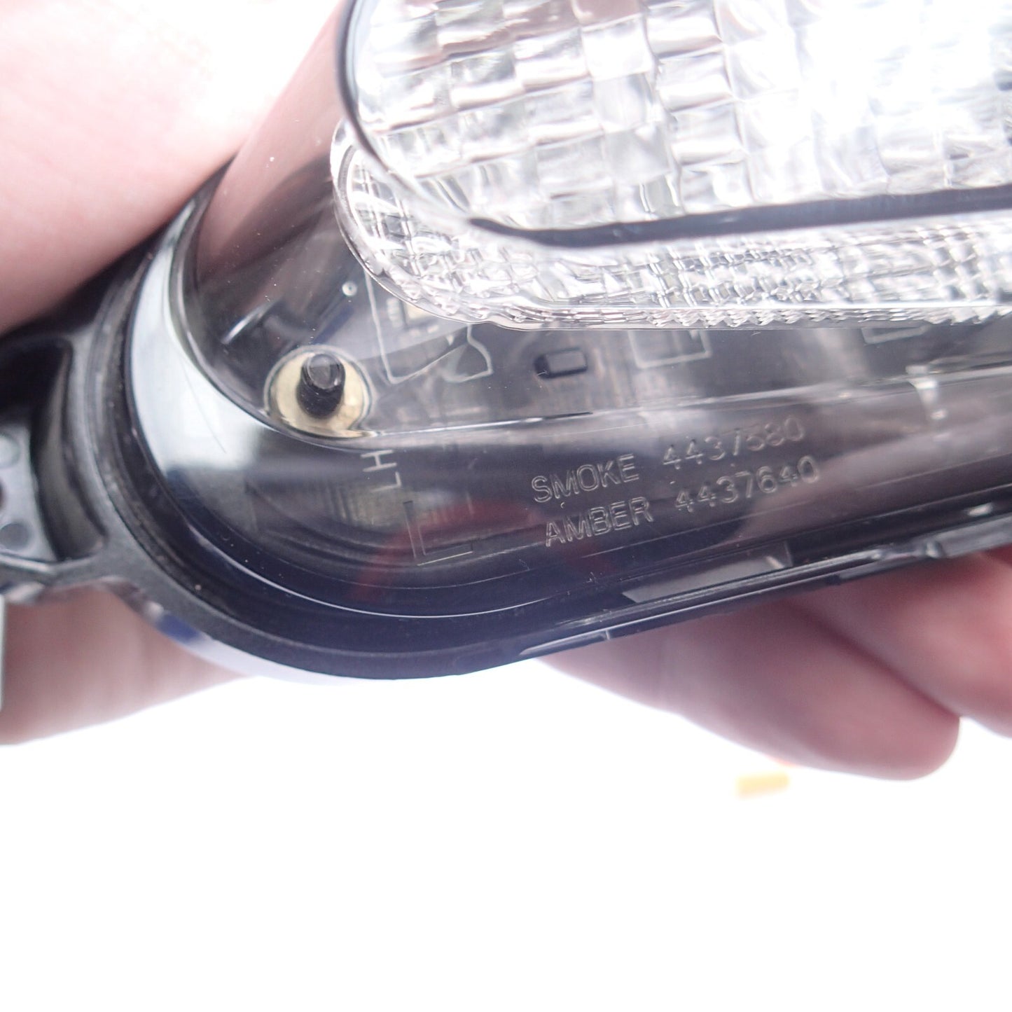 Harley Rear LH Fender Panel Light - Red Light - Smoked Lens - 69383-09A